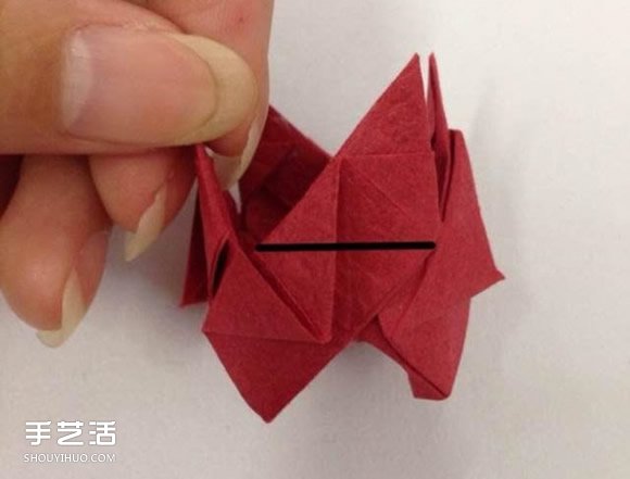 超詳細(xì)川崎玫瑰的折法圖解 包括花朵和花托 -  itrip.net.cn