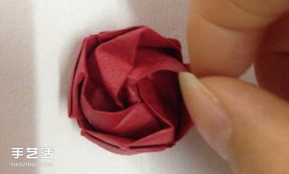 超詳細(xì)川崎玫瑰的折法圖解 包括花朵和花托 -  itrip.net.cn