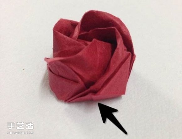 超詳細(xì)川崎玫瑰的折法圖解 包括花朵和花托 -  itrip.net.cn