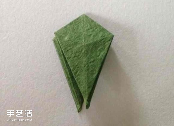 超詳細(xì)川崎玫瑰的折法圖解 包括花朵和花托 -  itrip.net.cn