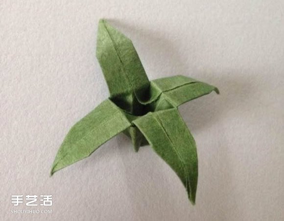 超詳細(xì)川崎玫瑰的折法圖解 包括花朵和花托 -  itrip.net.cn