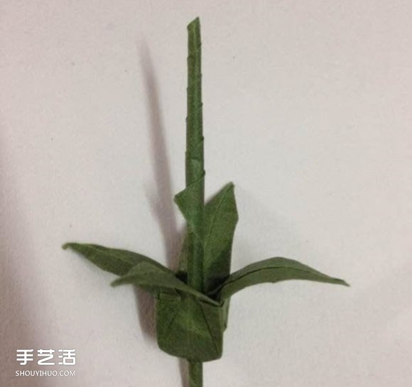 超詳細(xì)川崎玫瑰的折法圖解 包括花朵和花托 -  itrip.net.cn