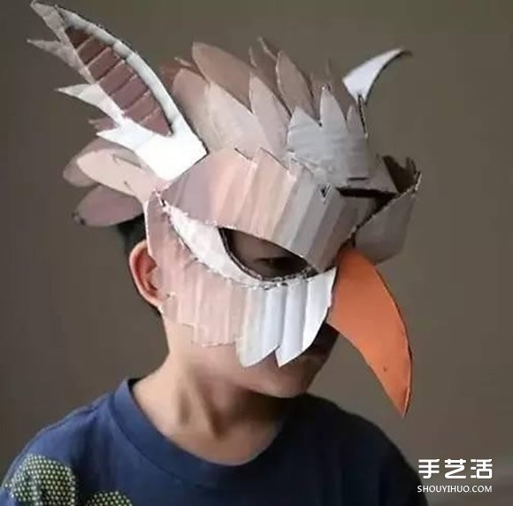 兒童紙箱手工制作圖片 好玩的幼兒瓦楞紙DIY -  itrip.net.cn