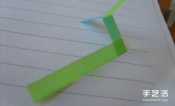 超久滑翔機折法圖解 簡易便簽紙滑翔機制作 -  itrip.net.cn