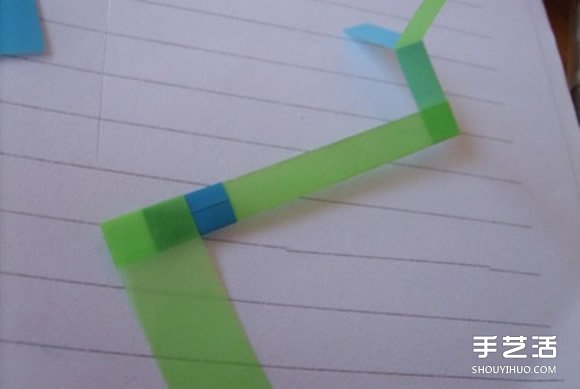 超久滑翔機折法圖解 簡易便簽紙滑翔機制作 -  itrip.net.cn