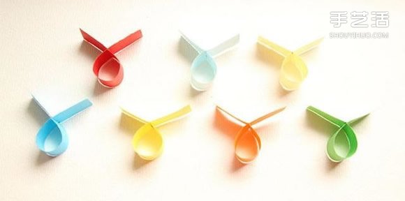 幼兒園降落傘手工制作 紙條降落傘的做法圖解 -  itrip.net.cn