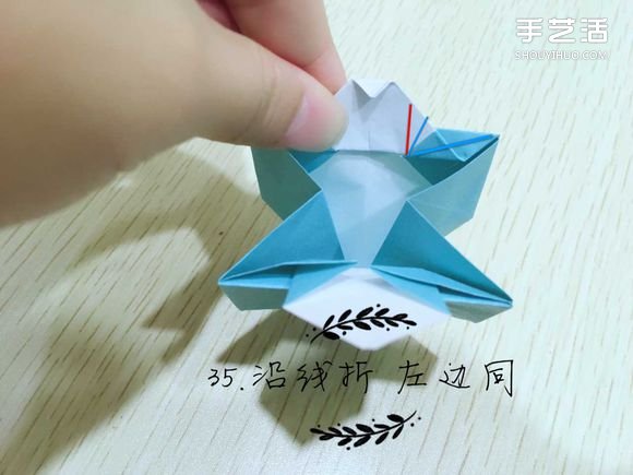 精靈球制作方法教程 手工折精靈球的折法圖解 -  itrip.net.cn