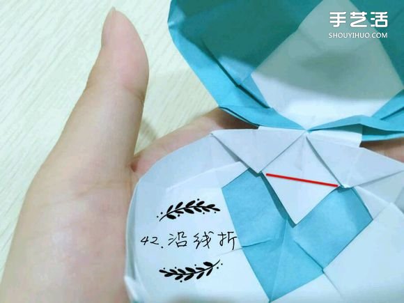 精靈球制作方法教程 手工折精靈球的折法圖解 -  itrip.net.cn