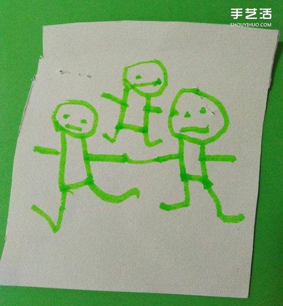 幼兒園公共汽車手工制作 簡單紙條巴士的做法 -  itrip.net.cn