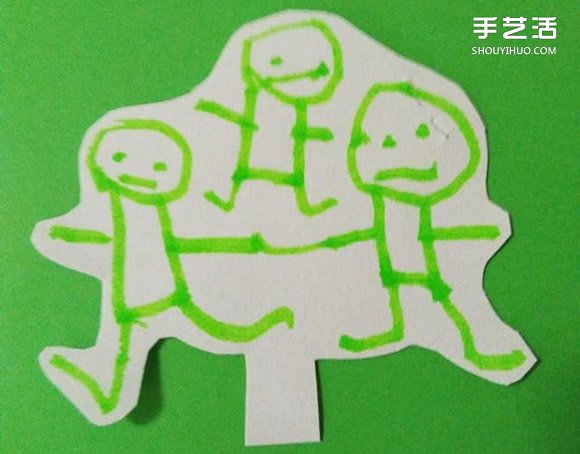 幼兒園公共汽車手工制作 簡單紙條巴士的做法 -  itrip.net.cn