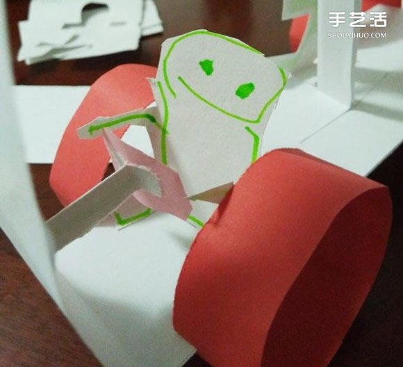 幼兒園公共汽車手工制作 簡單紙條巴士的做法 -  itrip.net.cn
