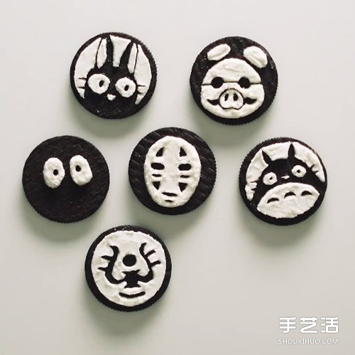 只需要一根牙簽 你就能在餅干上剔出動(dòng)畫角色 -  itrip.net.cn