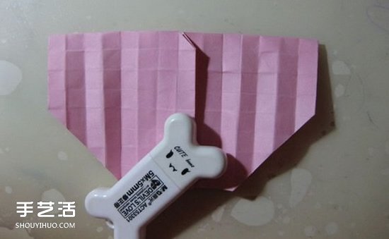 冰淇淋玫瑰的折法圖解 手工折冰淇淋玫瑰步驟 -  itrip.net.cn
