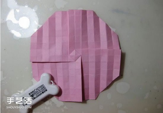 冰淇淋玫瑰的折法圖解 手工折冰淇淋玫瑰步驟 -  itrip.net.cn