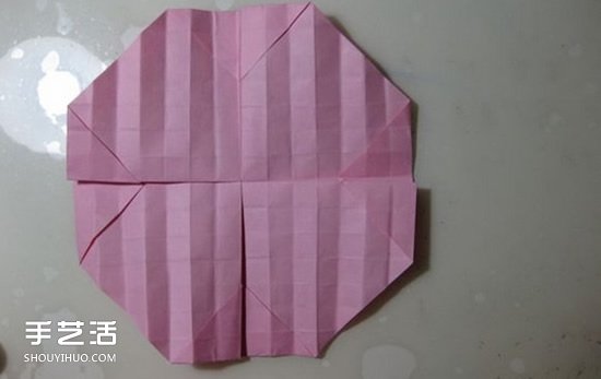 冰淇淋玫瑰的折法圖解 手工折冰淇淋玫瑰步驟 -  itrip.net.cn