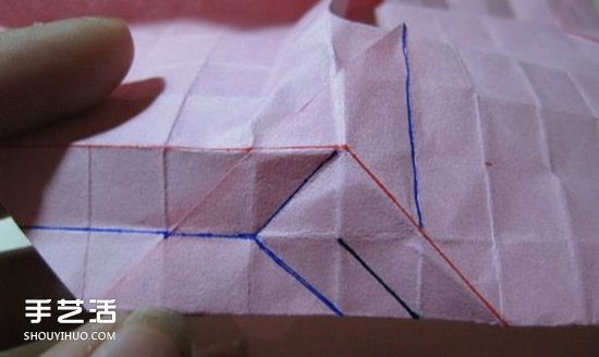 冰淇淋玫瑰的折法圖解 手工折冰淇淋玫瑰步驟 -  itrip.net.cn