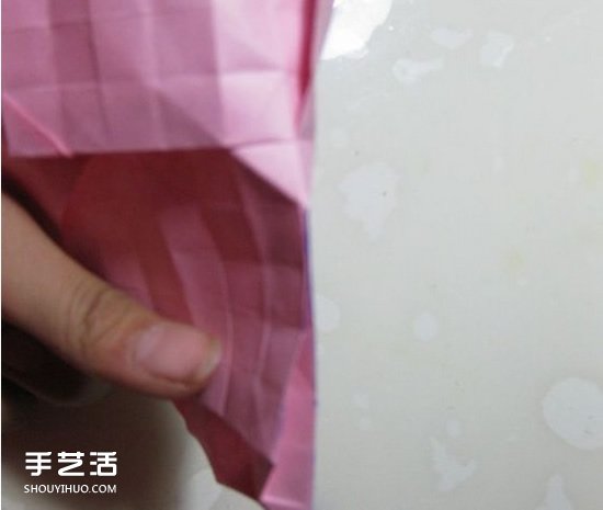 冰淇淋玫瑰的折法圖解 手工折冰淇淋玫瑰步驟 -  itrip.net.cn
