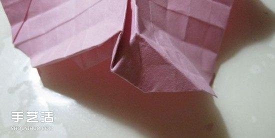 冰淇淋玫瑰的折法圖解 手工折冰淇淋玫瑰步驟 -  itrip.net.cn