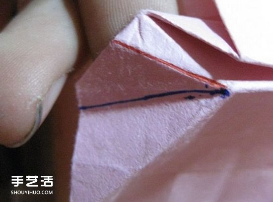 冰淇淋玫瑰的折法圖解 手工折冰淇淋玫瑰步驟 -  itrip.net.cn