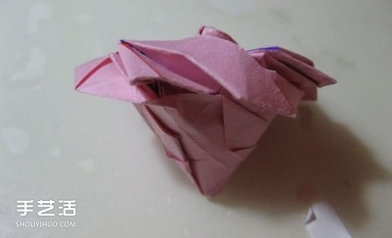 冰淇淋玫瑰的折法圖解 手工折冰淇淋玫瑰步驟 -  itrip.net.cn
