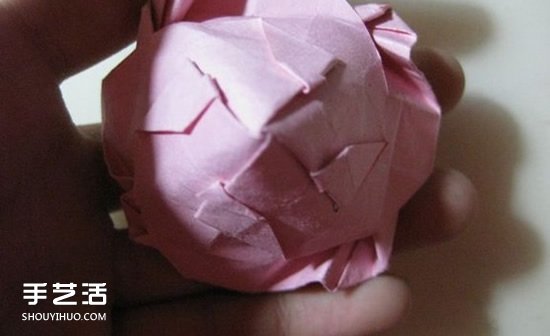 冰淇淋玫瑰的折法圖解 手工折冰淇淋玫瑰步驟 -  itrip.net.cn