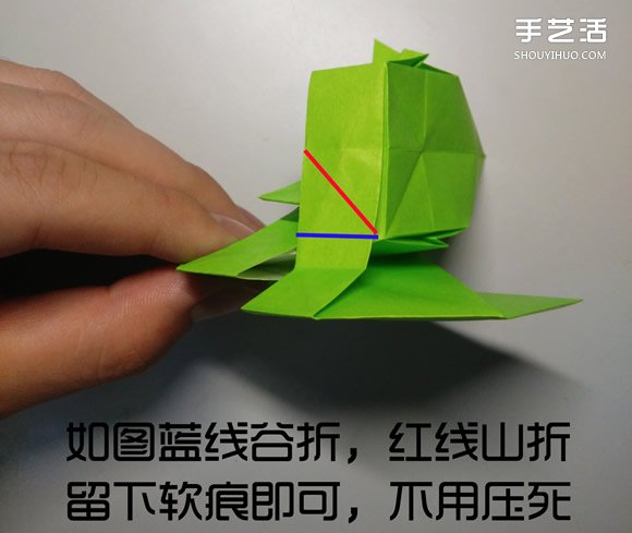 立體小鴨子折紙步驟圖 紙鴨子的折法教程圖解 -  itrip.net.cn