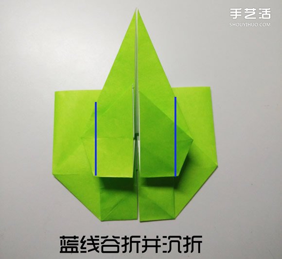 立體小鴨子折紙步驟圖 紙鴨子的折法教程圖解 -  itrip.net.cn