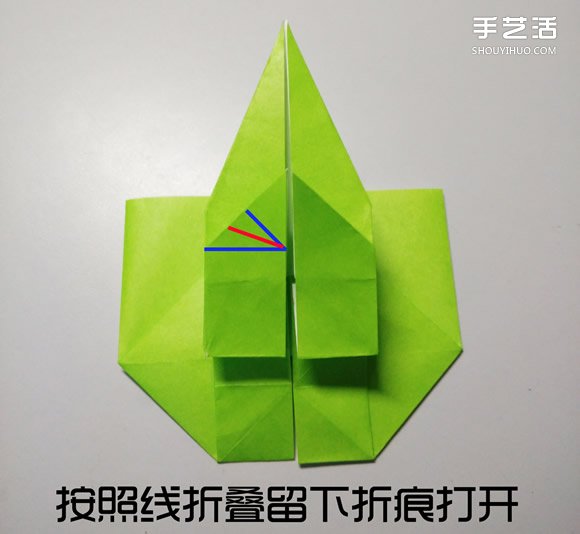 立體小鴨子折紙步驟圖 紙鴨子的折法教程圖解 -  itrip.net.cn