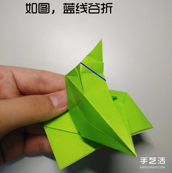 立體小鴨子折紙步驟圖 紙鴨子的折法教程圖解 -  itrip.net.cn