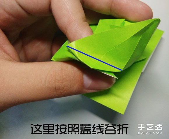 立體小鴨子折紙步驟圖 紙鴨子的折法教程圖解 -  itrip.net.cn