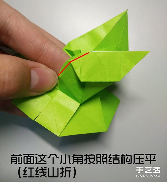 立體小鴨子折紙步驟圖 紙鴨子的折法教程圖解 -  itrip.net.cn