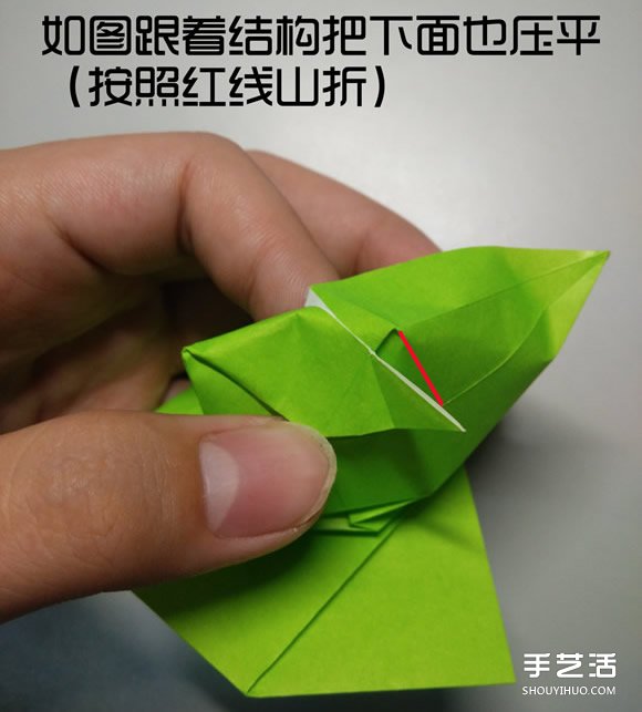 立體小鴨子折紙步驟圖 紙鴨子的折法教程圖解 -  itrip.net.cn