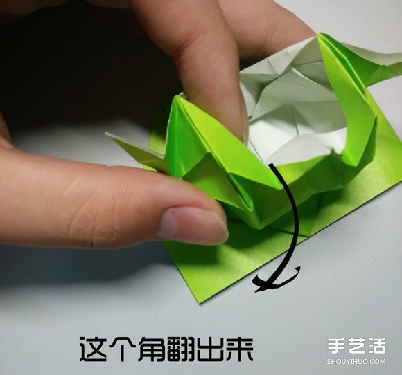 立體小鴨子折紙步驟圖 紙鴨子的折法教程圖解 -  itrip.net.cn