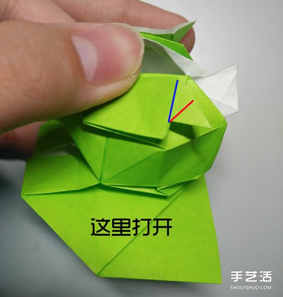 立體小鴨子折紙步驟圖 紙鴨子的折法教程圖解 -  itrip.net.cn