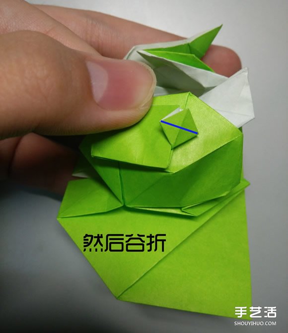 立體小鴨子折紙步驟圖 紙鴨子的折法教程圖解 -  itrip.net.cn