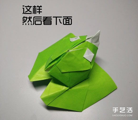 立體小鴨子折紙步驟圖 紙鴨子的折法教程圖解 -  itrip.net.cn