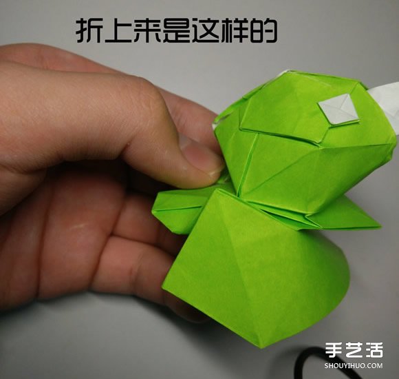 立體小鴨子折紙步驟圖 紙鴨子的折法教程圖解 -  itrip.net.cn