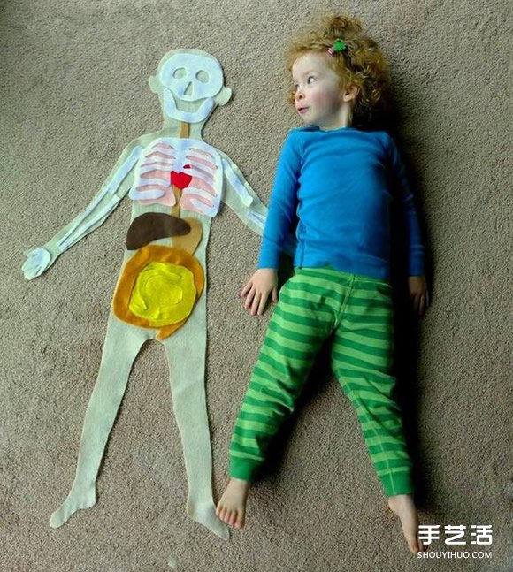 幼兒園玩教具制作：教小朋友認(rèn)知身體主要器官 -  itrip.net.cn