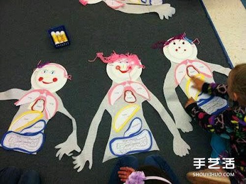 幼兒園玩教具制作：教小朋友認(rèn)知身體主要器官 -  itrip.net.cn