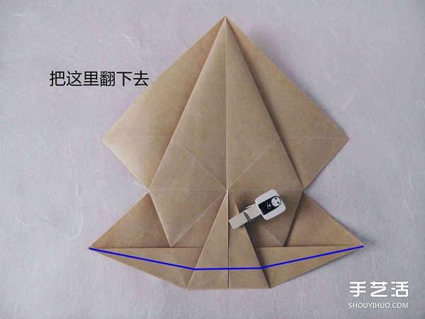 立體兔子的折法圖解 復(fù)雜站立紙兔子折紙教程 -  itrip.net.cn