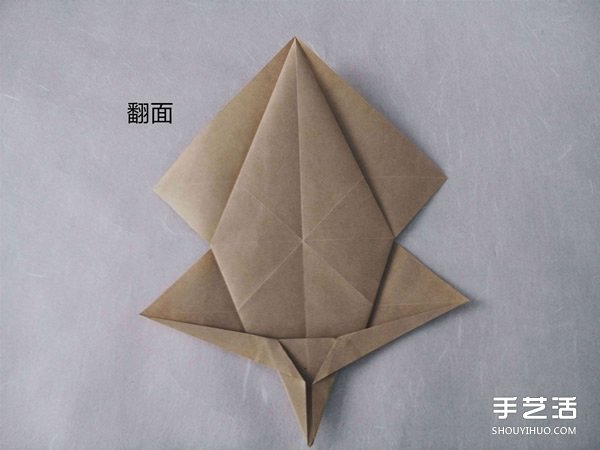 立體兔子的折法圖解 復(fù)雜站立紙兔子折紙教程 -  itrip.net.cn