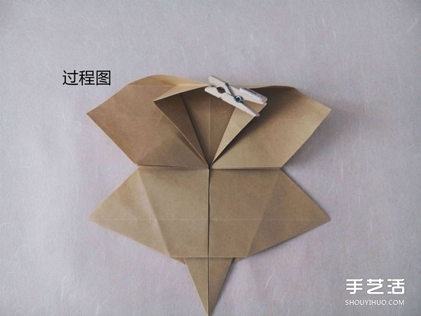 立體兔子的折法圖解 復(fù)雜站立紙兔子折紙教程 -  itrip.net.cn