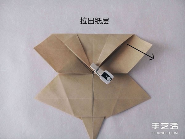 立體兔子的折法圖解 復(fù)雜站立紙兔子折紙教程 -  itrip.net.cn