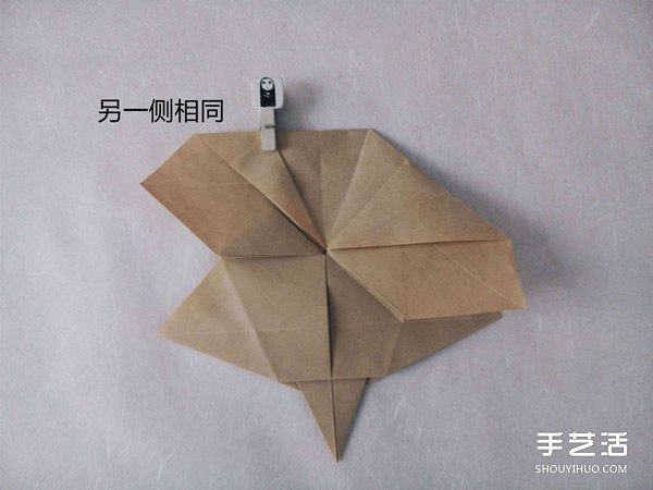 立體兔子的折法圖解 復(fù)雜站立紙兔子折紙教程 -  itrip.net.cn