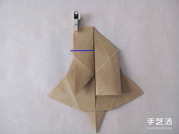 立體兔子的折法圖解 復(fù)雜站立紙兔子折紙教程 -  itrip.net.cn
