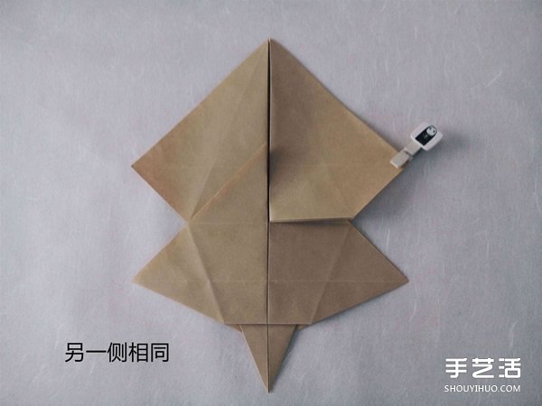 立體兔子的折法圖解 復(fù)雜站立紙兔子折紙教程 -  itrip.net.cn