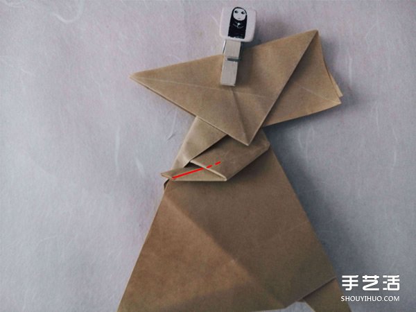 立體兔子的折法圖解 復(fù)雜站立紙兔子折紙教程 -  itrip.net.cn