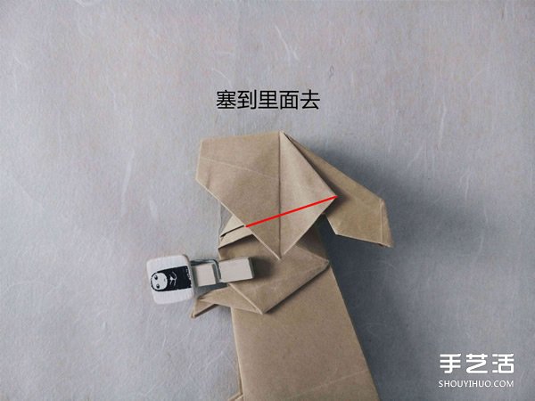 立體兔子的折法圖解 復(fù)雜站立紙兔子折紙教程 -  itrip.net.cn