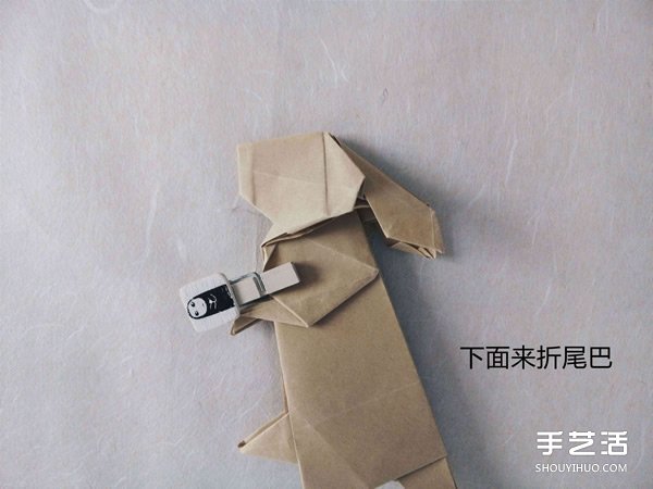 立體兔子的折法圖解 復(fù)雜站立紙兔子折紙教程 -  itrip.net.cn