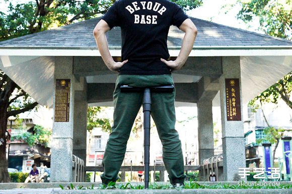 Sitpack伸縮自如椅子設(shè)計(jì) 排隊(duì)神器想坐就坐 -  itrip.net.cn
